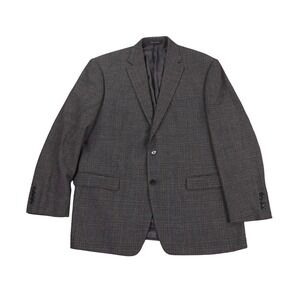 Lauren Ralph Lauren Blazer Men 43R Grey Glen Plaid 2 Button University Old Money